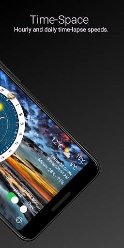 Flat Earth Clock (Free) screenshot 3