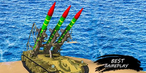 Missile Launcher Battleship:Island Naval Attack screenshot 4