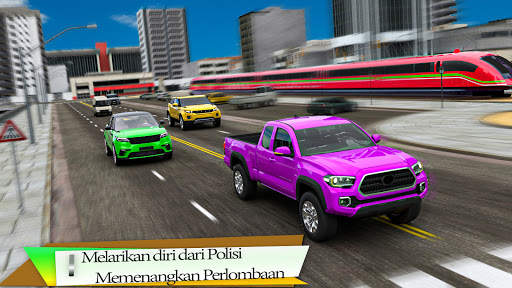 Terakhir Prado vs. melatih Balap 3D screenshot 3
