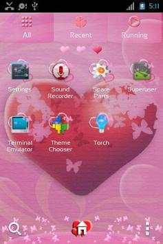 Theme Hearts for GO Launcher screenshot 6