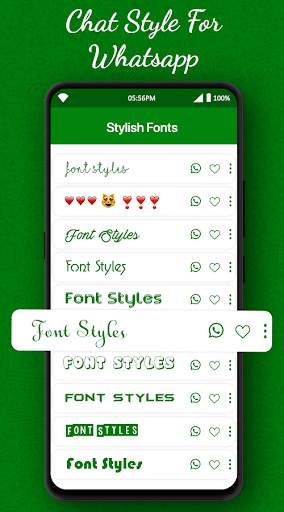 Chat Style For WhatsApp : Cool Font & Stylish Text screenshot 2
