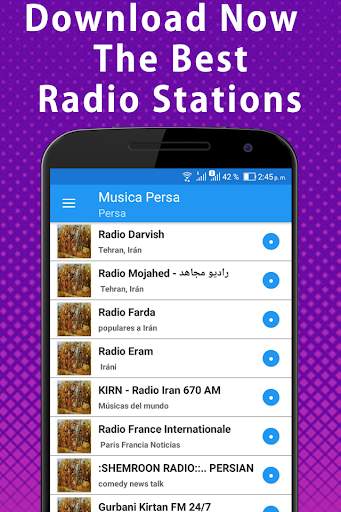 Free Persian Music Radio Online screenshot 3
