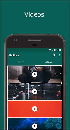 ReShare: Status für WhatsApp teilen oder speichern screenshot 2