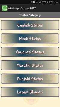 Latest Whatsap Status 2017 screenshot 2