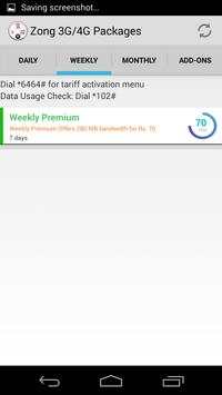 Zong 3G 4G Packages screenshot 3
