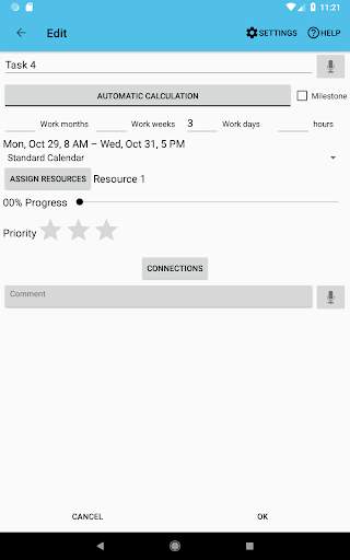 Project Schedule IAP screenshot 7
