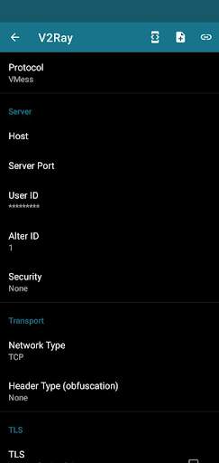 V2Ray plugin for HTTP Injector screenshot 1