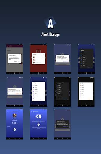 CodeX - Android Material UI Templates screenshot 7