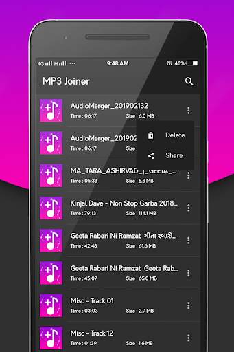 Unlimited MP3 Joiner screenshot 5