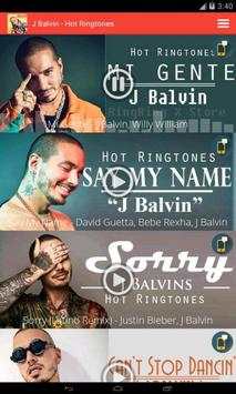 J Balvin - Hot Ringtones screenshot 1