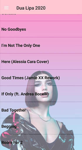 Dua Lipa 2020 Offline (32 Songs) screenshot 5