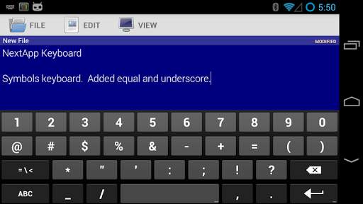 Technical Keyboard скриншот 3