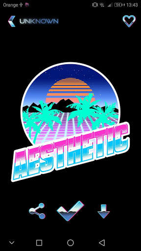 Retrowave Wallpapers - Live Wallpapers,GIF & Radio screenshot 4