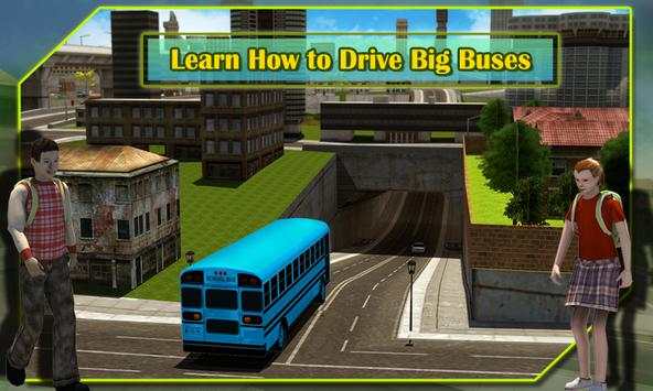 School Bus Driver 3D Simulator screenshot 2