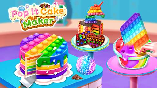 Pop it Chocolate Cake Maker screenshot 1