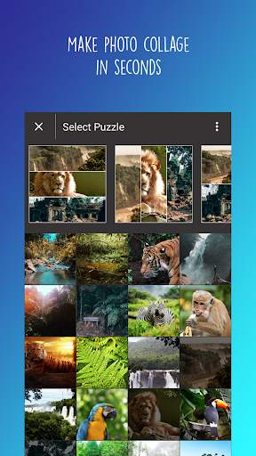 PhotoPuzzly  - Photo Collage Maker - Photo Editor screenshot 3