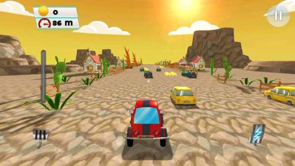 Cartoon Car Racing screenshot 9