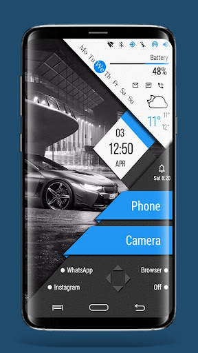 Rhombus RH Theme for Total Launcher screenshot 7