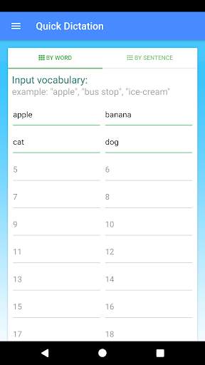 FunFunSpell English Dictation screenshot 2