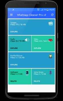 Cleaner for WhatsApp Pro v2 screenshot 1