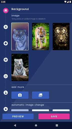 Tiger Live Wallpapers screenshot 1
