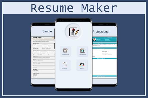 Resume Builder App Free CV Maker App Freshers PDF screenshot 1