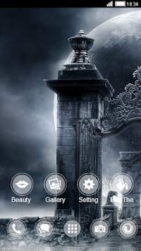 Gothic CLauncher Theme screenshot 3
