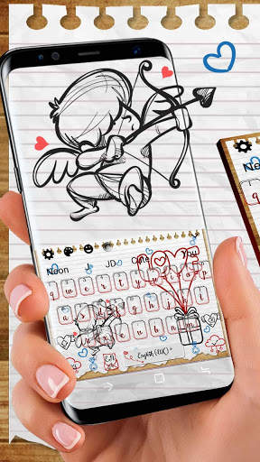 Love Letter Keyboard screenshot 1