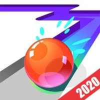 Roller Splash 3d : colour paint and roll logo