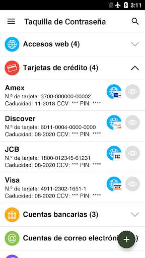 Taquilla de Contraseña screenshot 2