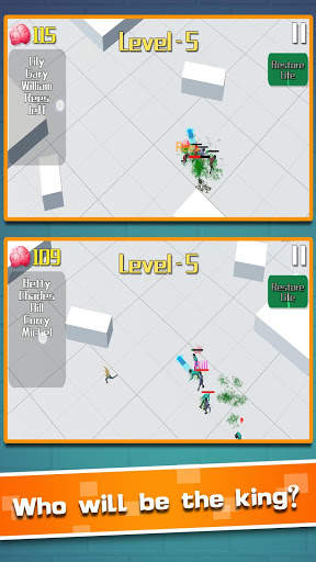 Crowd Zombies-Popular Paper City War .io Game screenshot 2
