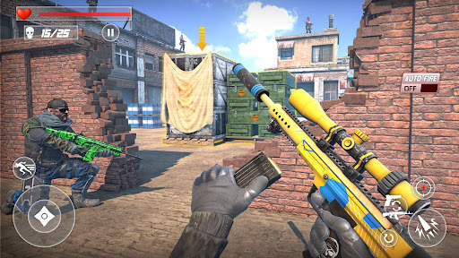 game perang tembak offline 3d screenshot 3