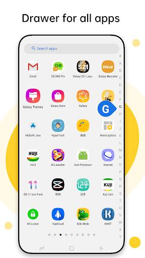 Perfect Galaxy Note20 Launcher screenshot 2