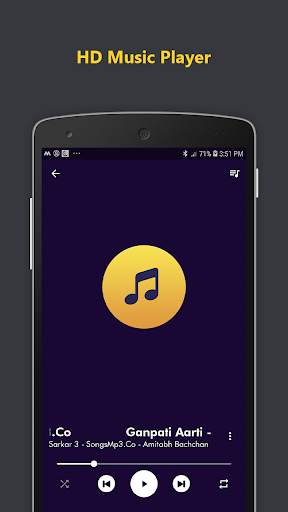 Music player app : mp3 music audio player screenshot 5