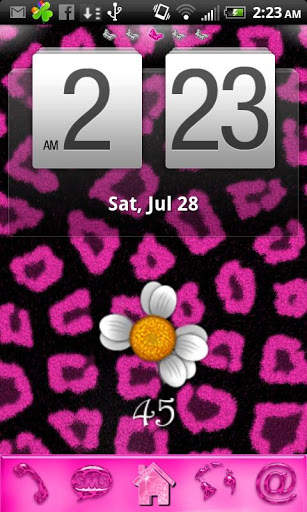 Pink Leopard for GO Launcher screenshot 1