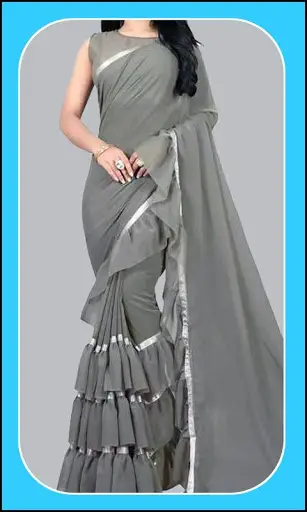 Women Fashion Ruffle Saree App Free screenshot 5