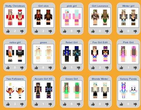 Girl Skins for Minecraft PE screenshot 2