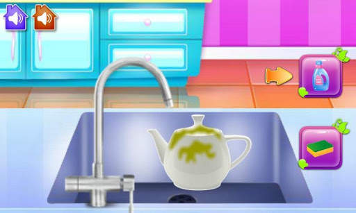 Princess Cleaning the House game screenshot 4