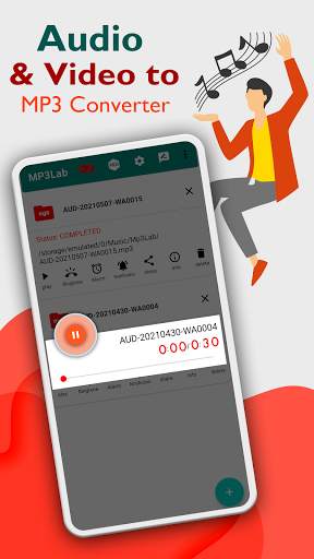 Mp3Lab Video to MP3 Converter screenshot 1
