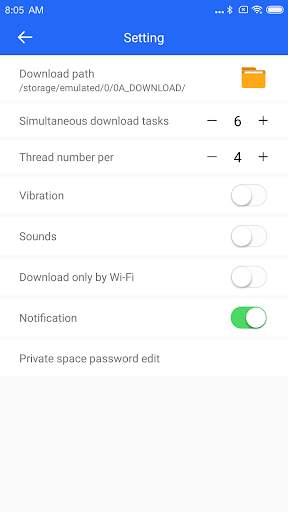 Download Manager - Fast Private Downloader 5 تصوير الشاشة