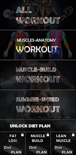 Gym Workout Training Diet Plan screenshot 2