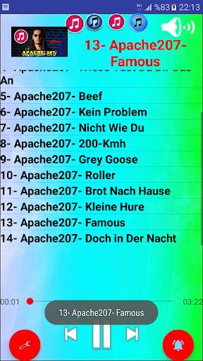 Apache 207 Best Songs - Listen Offline screenshot 3