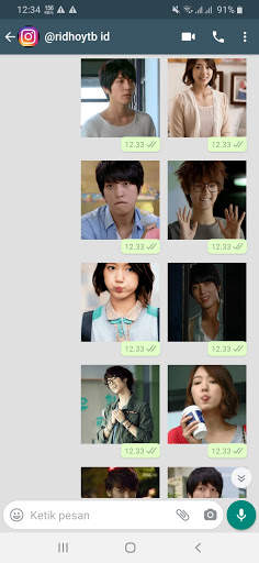 Stiker WA Heart Strings Korean Drama WAStickerApps screenshot 1