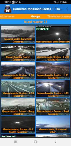Cameras Massachusetts -Traffic screenshot 2