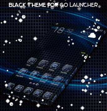 Dark Blue Launcher Theme screenshot 2