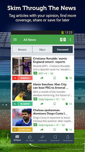 Football News - Soccer Breakin 3 تصوير الشاشة