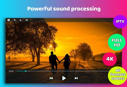 Night Video Player - voice amp screenshot 11