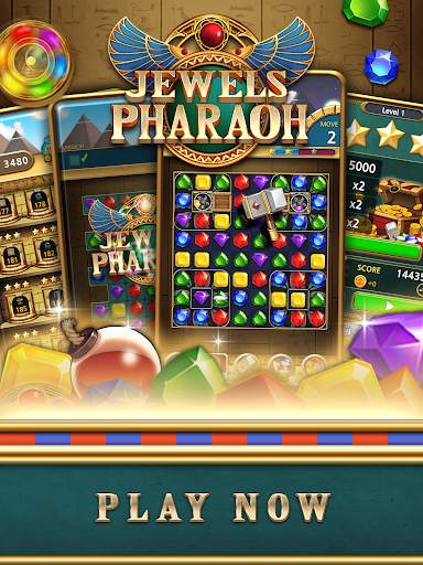 Jewels Pharaoh : Match 3 screenshot 11