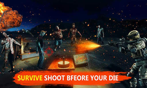Joker Zombie Shooting - FPS Shooting Game screenshot 1