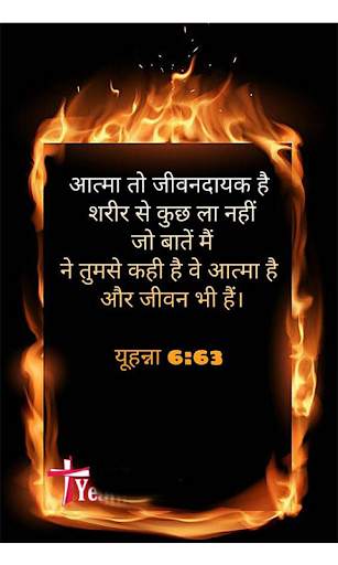 Hindi Bible Versus screenshot 5